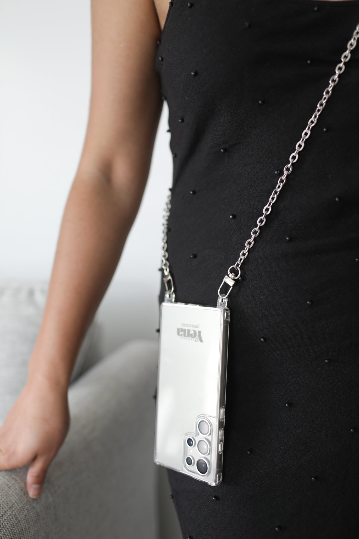 Thei Silver Phone Chain