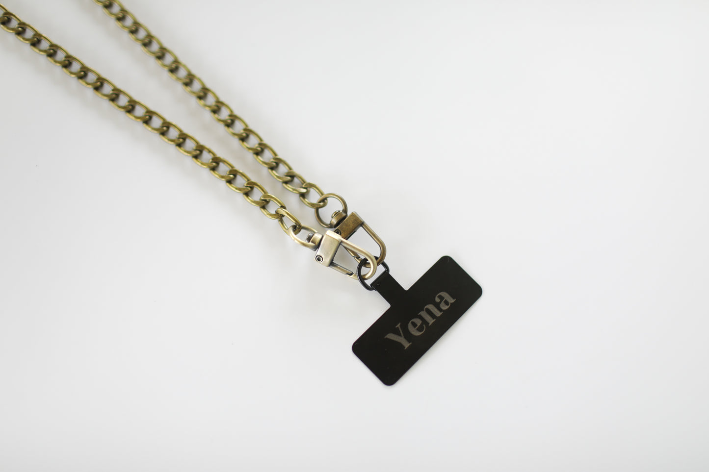 Gunmetal Phone Chain