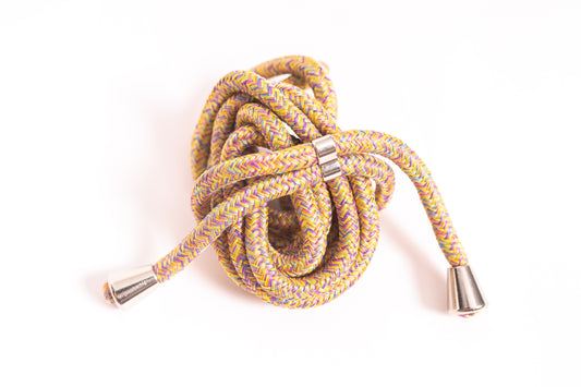 Midas Touch Gold Marble Rope Strap