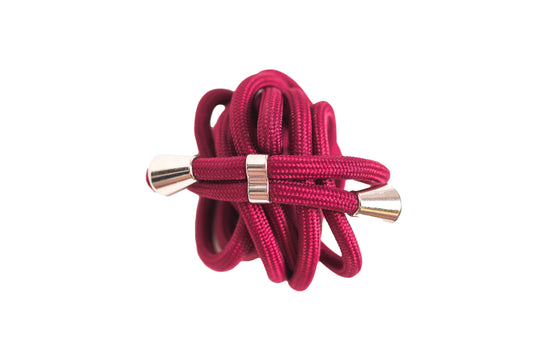 Claret Wine Red Rope Strap