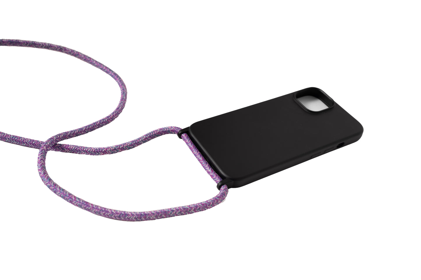 Amethyst Marbled Rope Strap