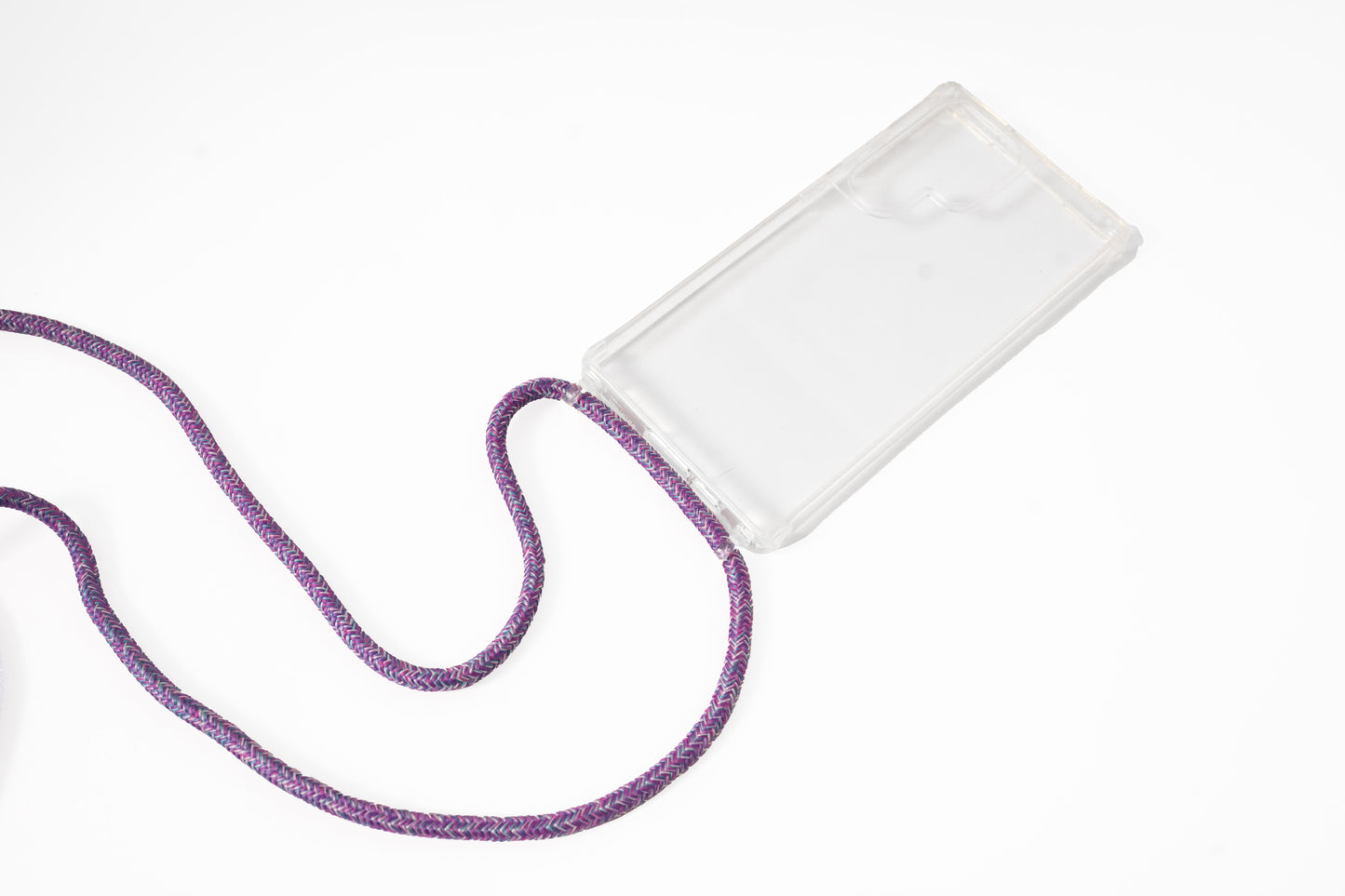 Amethyst Marbled Rope Strap